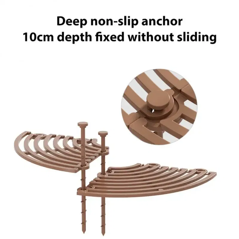 Color: Silver, Ships From: CHINA - Plant Pot Soil Guard With Nails Plant Pot Grid Flower Pot Cover Baby Safety Mouse Plant Protector Repel Cats Garden Household