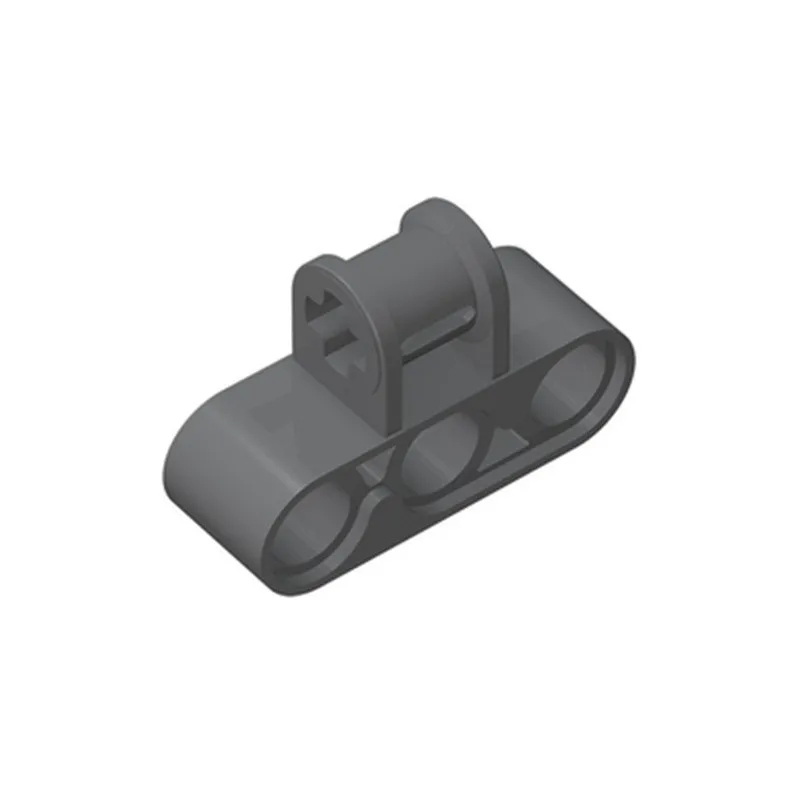 Color: DARK GRAY - Rainbow Pig MOC Particles 63869 42191 High-Tech Axle and Pin Connector Perpendicular Triple Building Blocks Parts Kids DIY Toys