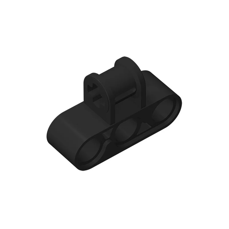 Color: DARK GRAY - Rainbow Pig MOC Particles 63869 42191 High-Tech Axle and Pin Connector Perpendicular Triple Building Blocks Parts Kids DIY Toys