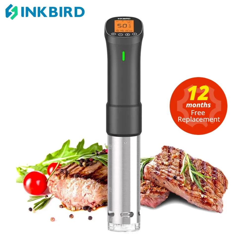 Color: Red, Ships From: CHINA - INKBIRD Culinary Sous Vide ISV-200W Wi-Fi Precision Cooker Powerful&Durable Immersion Circulator with Stainless Steel Components