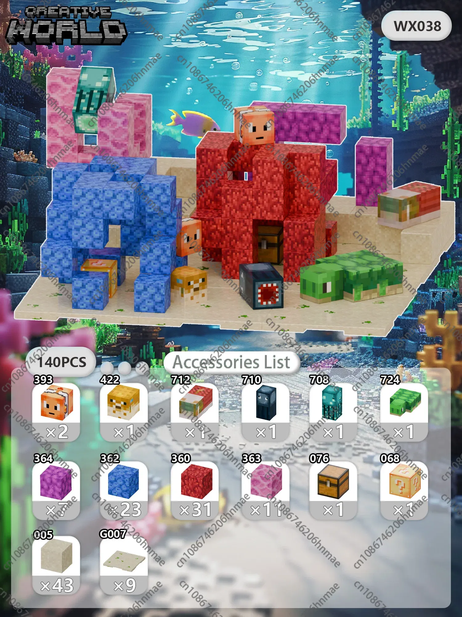 Color: BRIGHT PINK - Magnetic Building Blocks Mine World Magnet Cube Set for Boy Girl Kid Age 3+ DIY Pixel style Model Base plate STEM Toy Baseplate