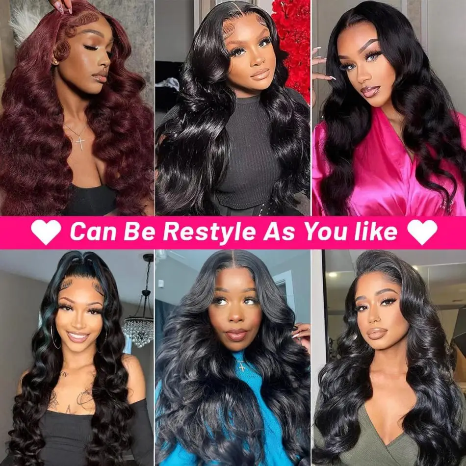 Stretched Length: 26inches, Hair Color: #4, Density: 180%, Ships From: CHINA - Body wave Wigs Glueless Wig Human Hair Ready To Wear 5x5 Lace Frontal Wig 4x4 Brazilian Closure Wig For Women Lace Front Wigs
