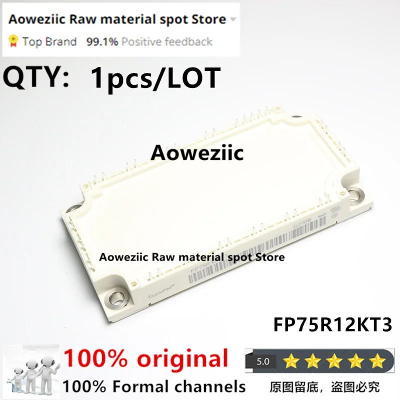 Color: Green Jade - Aoweziic 100% New Imported Original FP50R12KT3 FP50R12KE3 FP50R12KT4 FP75R12KE3 FP75R12KT3 FP75R12KT4 FP100R12KT4 Power Module