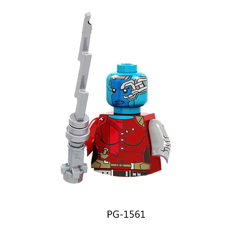 Color: Bright Green - Marvel Blocks Brick Hero Batman Joker Superman Catwoman Mini Figure Building blocks Hot Toy Children's party gift