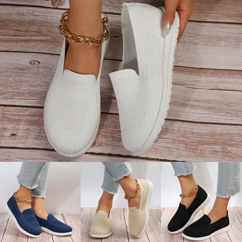 Casual Woven Orthopaedic Flat Shoes