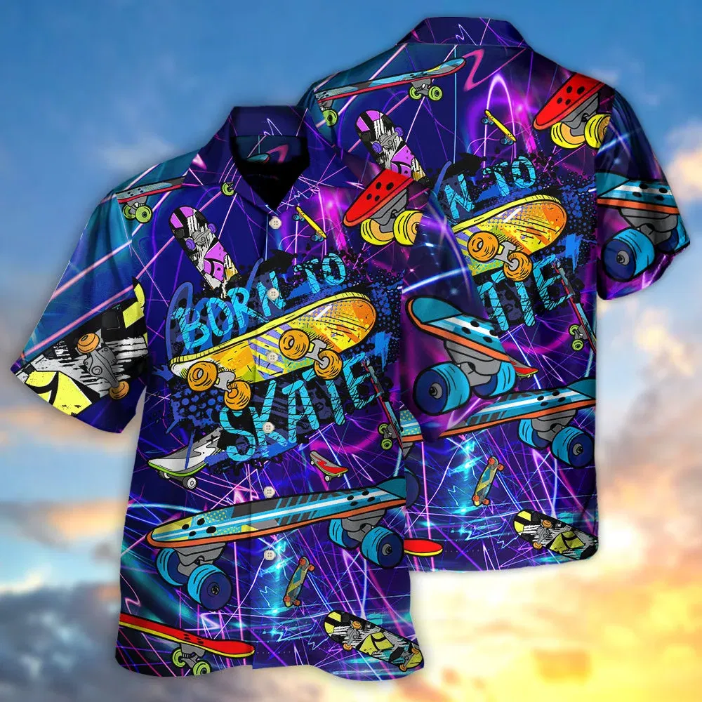 Color: Khaki, Size: M - 2023 Men's Hawaiian Shirts Party Beer Harajuku Oversized Shirt Fashion Printed Short-sleeved Beach Top Tee Men's Clothing Camisa