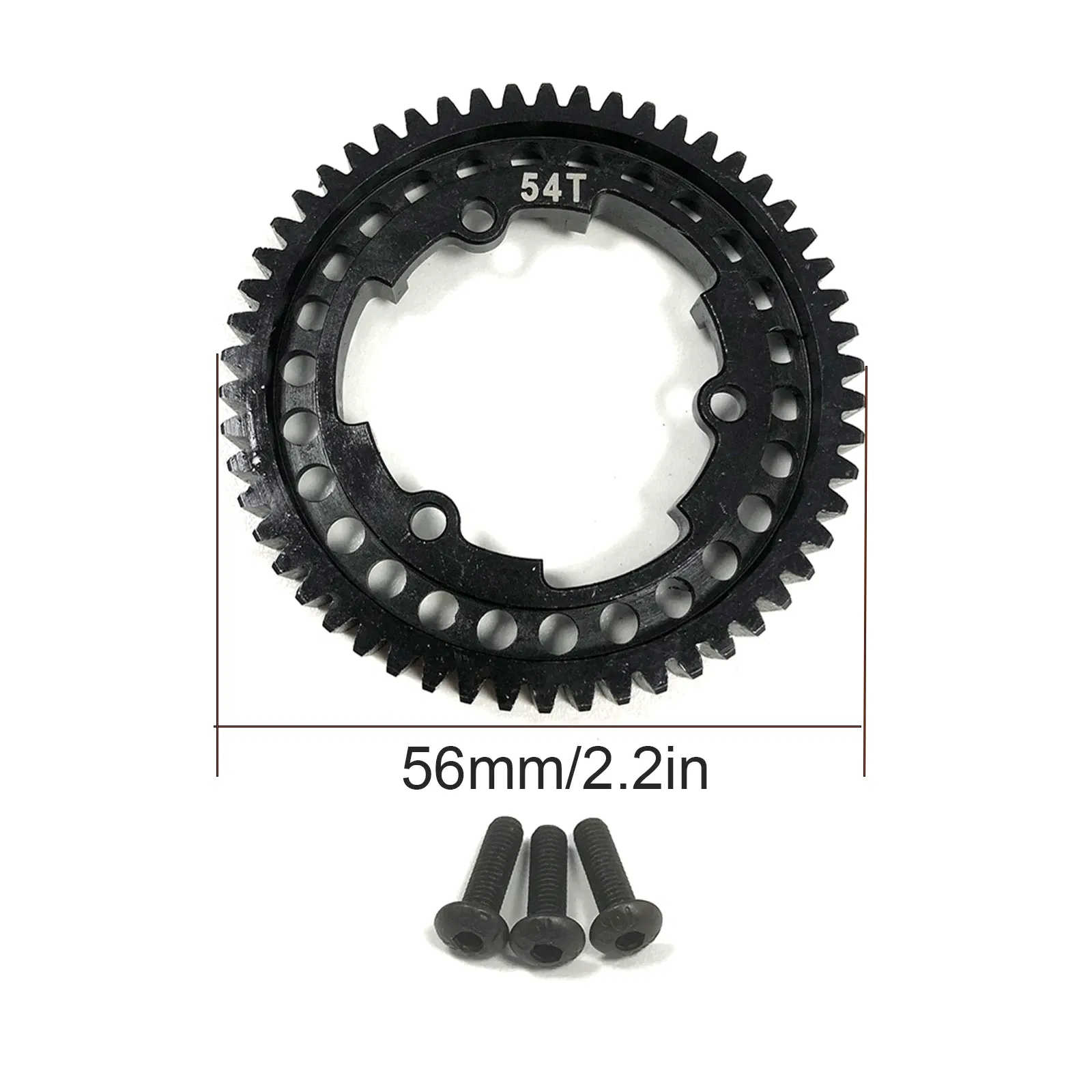 Color: Burgundy - M1 46T 50T 52T 54T HardenedSteel Motor gear for 1/5 Traxxas X-Maxx 1/7 X0-1 1/10 Maxx 1/10 E-REVO 2.0 VXL RC Model Upgrade Parts