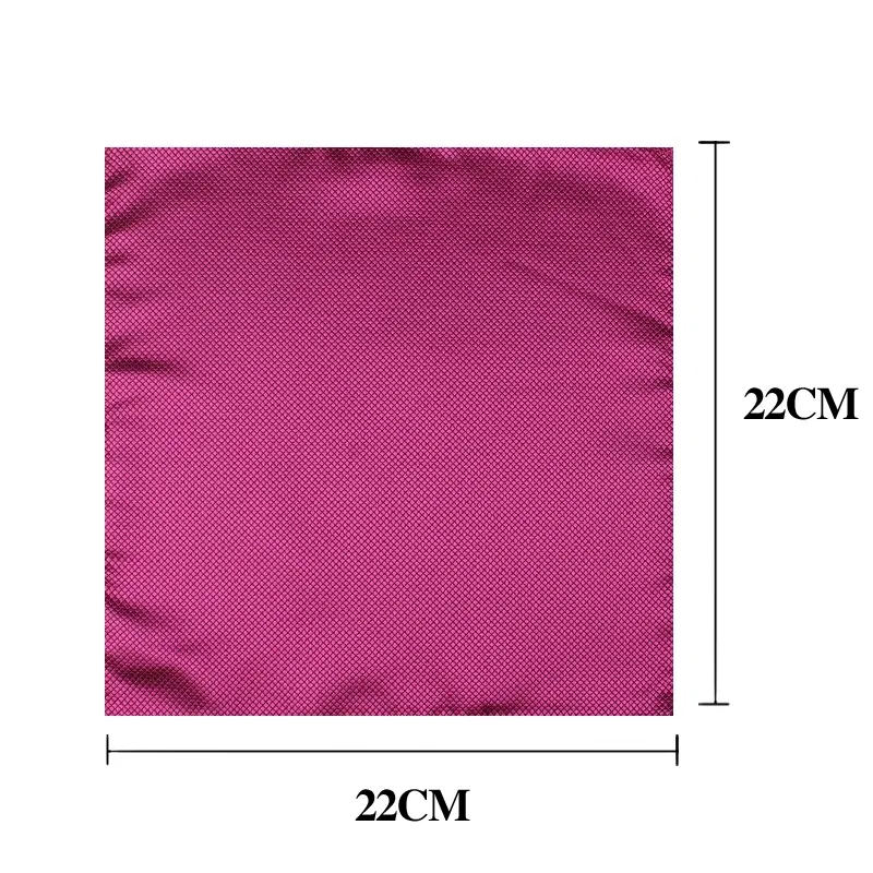 Color: Blue - Fashion Suits Pocket Square For Men Business Chest Towel Hanky Gentlemen Plaid Hankies Classic Suit Napkin Mens Handkerchief