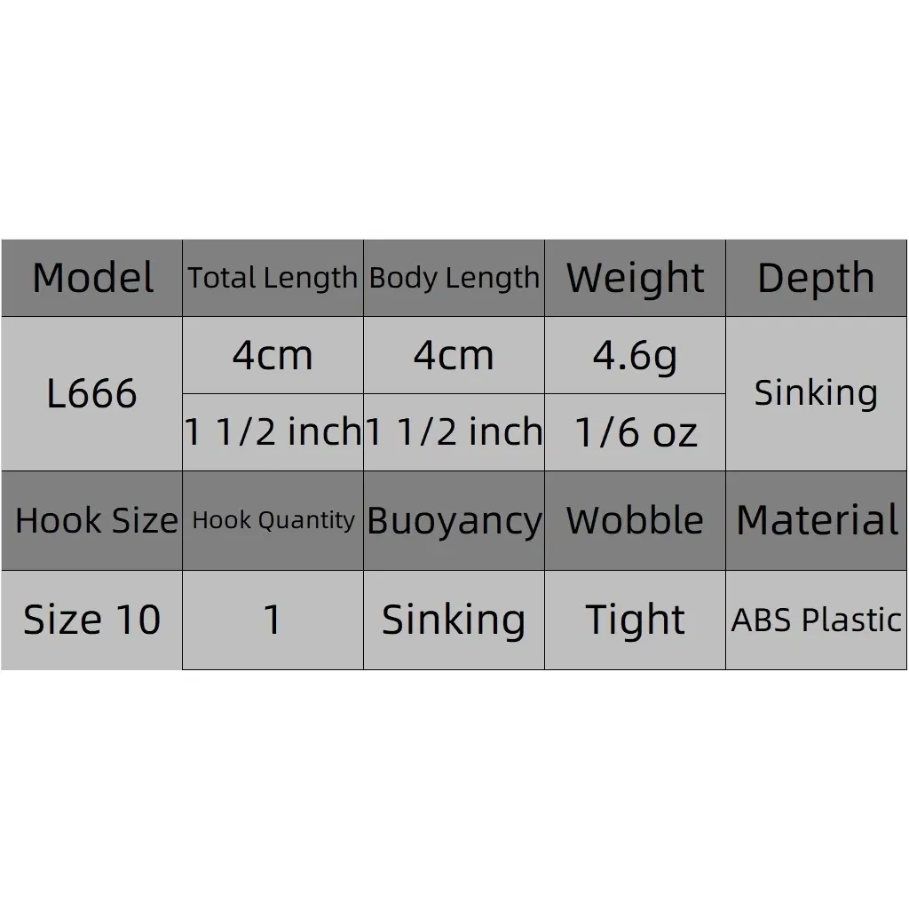 Color: Skin Color - wLure Fishing Lure Lipless VIB 4cm 4.6g Tiny Hard Lure Carp Fishing Fly Fishing Bait Tail Hook Sinking to Bottom L666