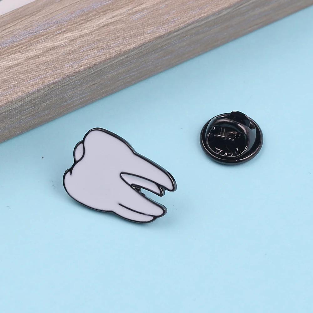 Metal color: Rhodium Plated, Ships From: CHINA - Creative Cartoon Human Organs Brooch Eye Teeth Heart Enamel Lapel Pins Medical Student Commemorate Gifts Jewelry Accessories