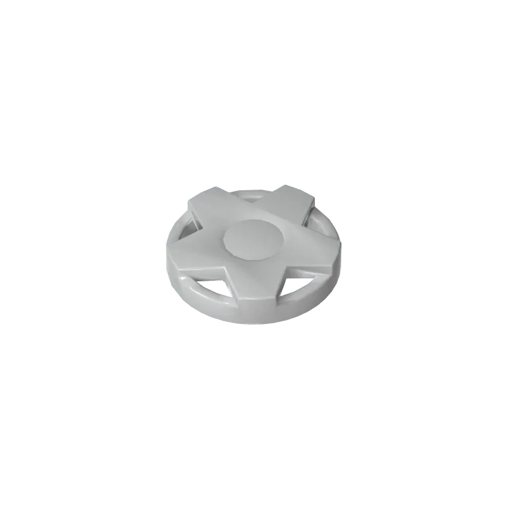 Color: green - Gobricks GDS-21231 Wheel Cover 5 Spoke Wide - for Wheel 18976 compatible with lego 29117A Assembles Building Blocks