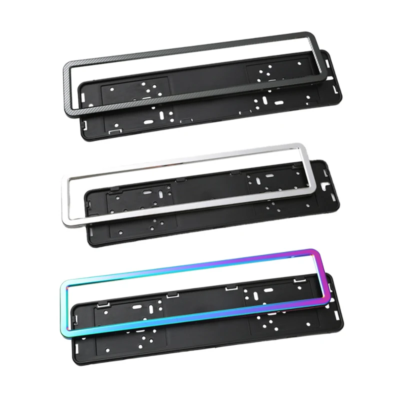 Color: Lavender - Car Universal License Plate Holder Frame