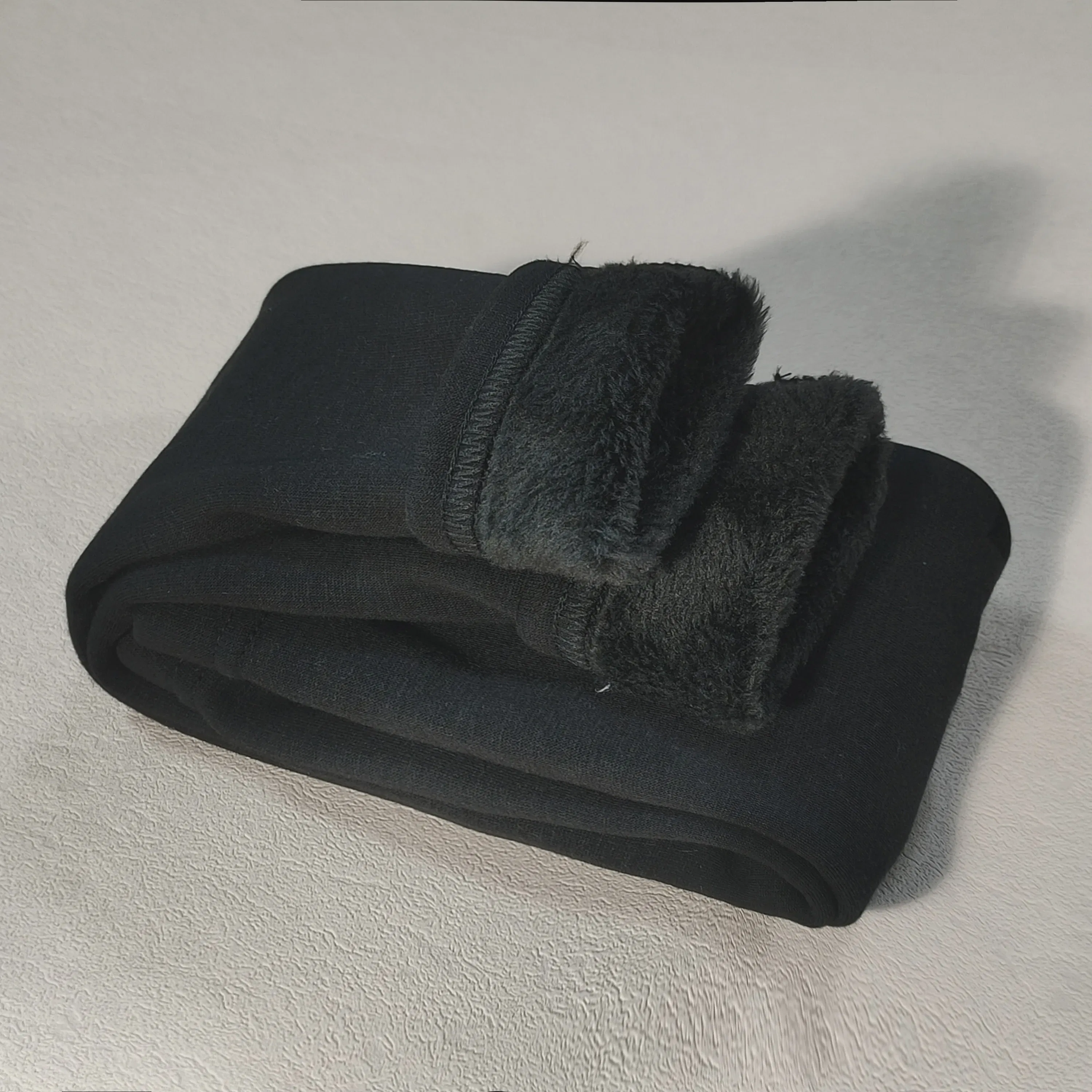 Color: Blue, Kid Size: 4T - 2024 Girls' Pants Children's Winter Thickened Warm Pants Warm Elastic Pink Navy Blue Underpants Boys' Pants