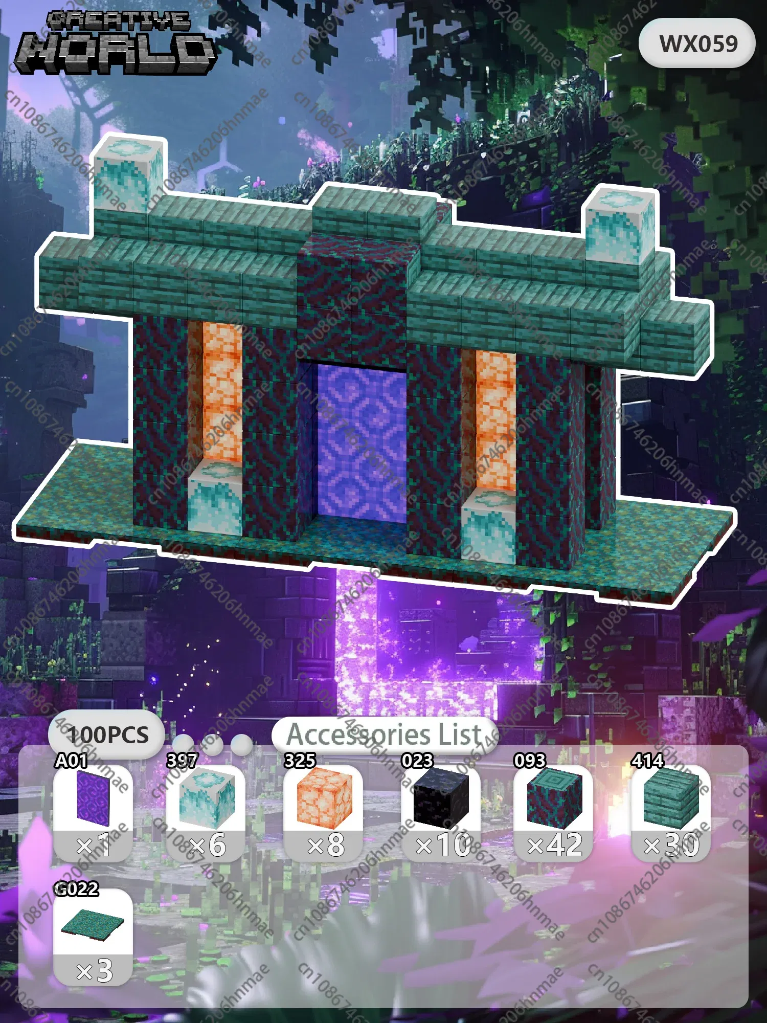 Color: Dark Bluish Gray - Magnetic Building Blocks Mine World Magnet Cube Set for Boy Girl Kid Age 3+ DIY Pixel style Model Base plate STEM Toy Baseplate