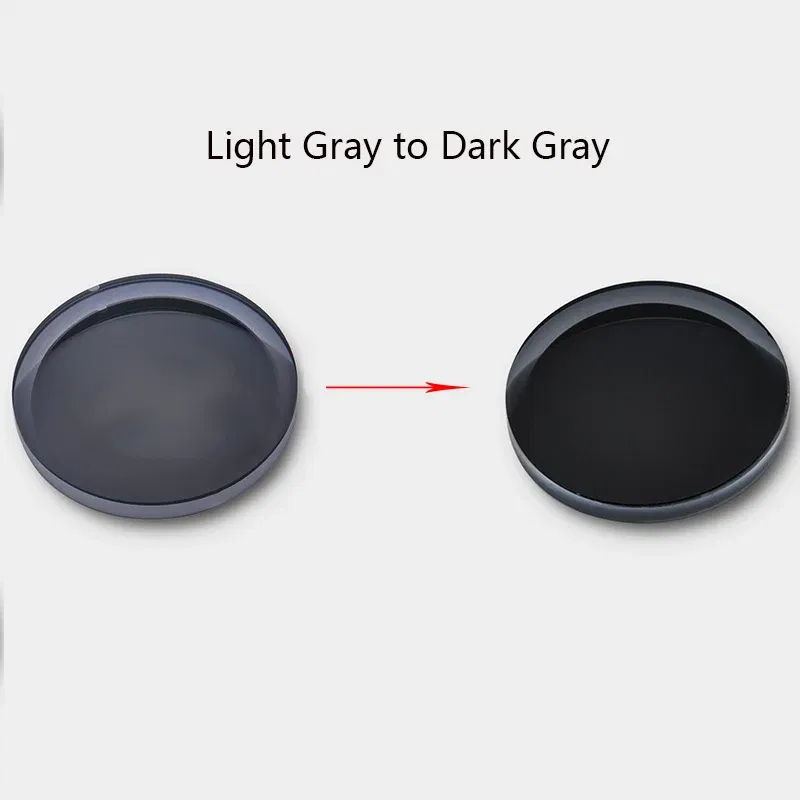 Lenses Color: Red, Lens Index: 1.67 - 2 PCs 1.56 1.61 1.67 Photochromic Polarized Prescription Glasses Lenses Myopia Progressive Sunglasses Lens Anti-reflection/glare