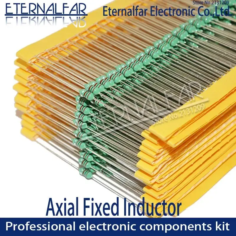 Volume: 10, Value of Resistance: 0.022R - 0307 1/4W 0410 1/2W 0510 1W Color Ring Inductors DIP Inductance 0.22uH 10mH 1 2.2UH 3.3 4.7UH 10 22 33UH 47 68 100 220 330 uH mH