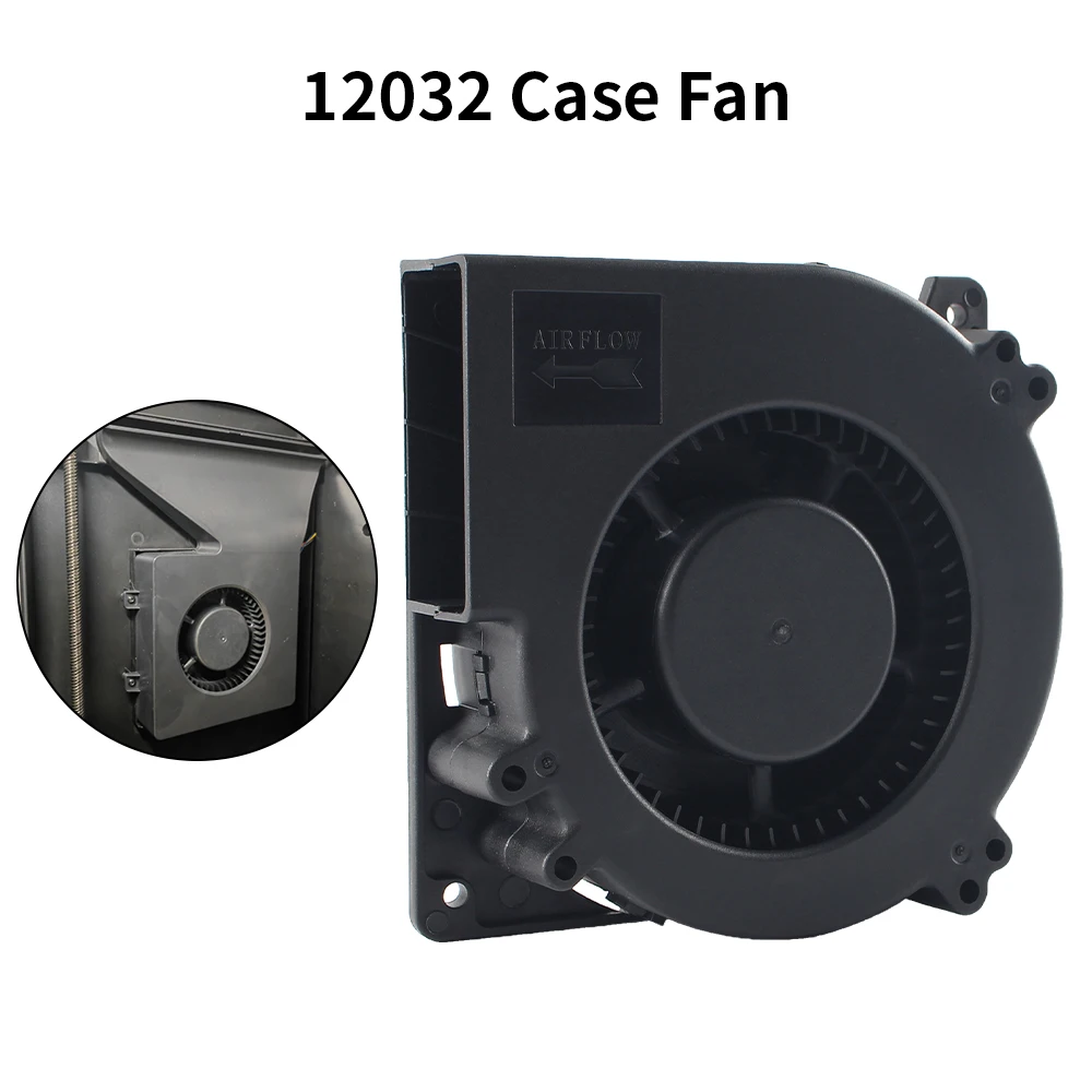 Color: black - 3010/4010/4020/5015/12032 Fan for Flashforge Adventurer 5M Pro Extruder Hotend Fan Rapid Heat Dissipation Cooling Fan For 5M Pro