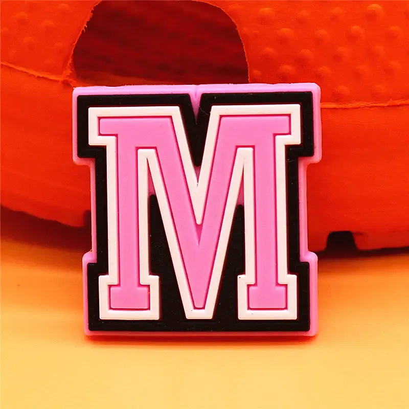 Color: Red, Ships From: CHINA - Hot 1pcs Pink Alphabet Shoe Charms Letters Shoe Decorations Clog Buckle Accessories for Girls Women Wristband Hole Slipper Decor