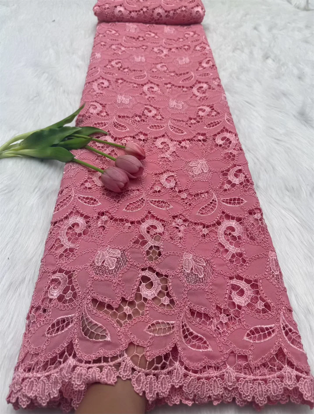 Color: green, Width: 120cm, Length: 5 yards - 2026 High-Quality Nigerian Tulle Lace Fabric for Wedding Dress Embroidery Sequins Party Guipure Chiffon Sewing