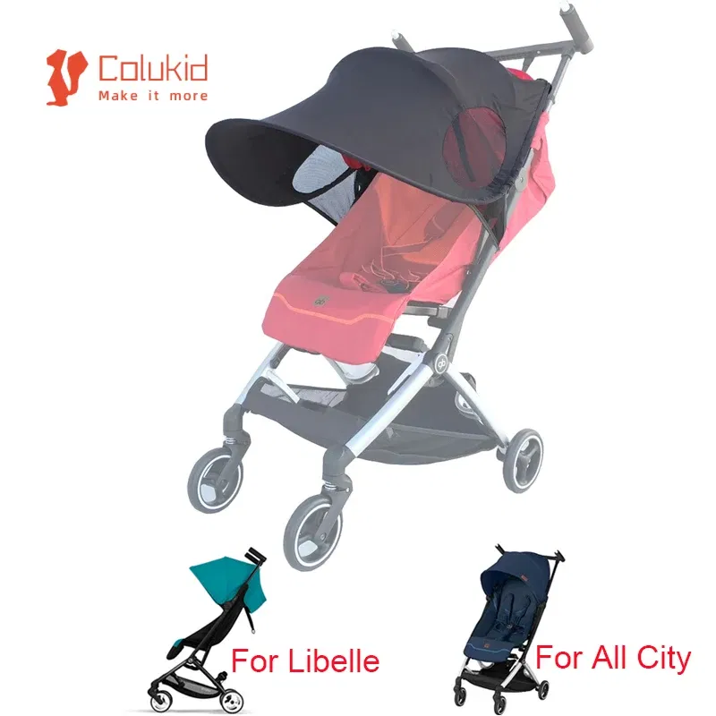 COLU KID?® Baby Stroller Accessories Sun shade Sun Visor Extend Canopy Cover for Cybex Libelle and gb POCKIT+ All City