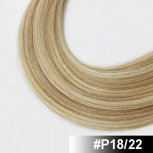 Color: P18/22, Longest Hair Proportion: 35%-45%, Items per Package: 50 Strands, Life Span: 12 months With Proper Care, Stretched Length: 20inches - FOREVER HAIR 0.8g/s 16" 18" 20" 100% Remy Human Pre Bonded Flat Tip Hair Extension Straight Capsules Kerati