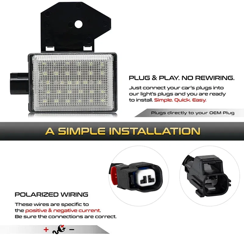 Emitting Color: DEEP BLUE, Ships From: CHINA, Color Temperature: 6000K - 1Pcs For Dodge Ram 1500 2500 3500 LED Underhood Lihgts Hood Courtesy Lamps For Charger Jeep Cherokee Wrangler Chrysler Plymouth