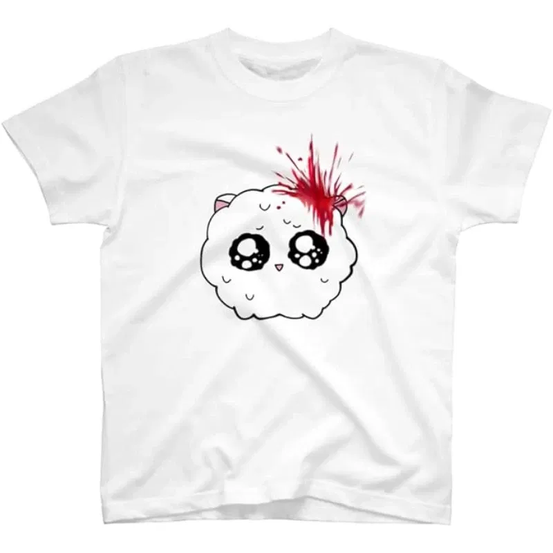 Popular trendy men's and women's short-sleeved music T-shirts with explosive pop mines. Solid color, breathable and fashionable