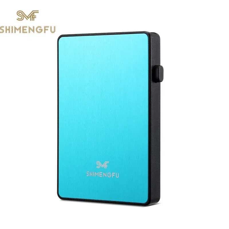 Color: Blue - KEMY Anti Rfid Card Holder Mini Wallet Slim Thin Wallet For Men Women Small Magic Wallet Male Smart Purse 2020 Walet Billetera