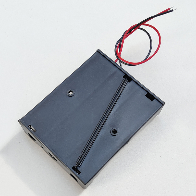 Color: green - New 18650 Power Bank Cases 1X 2X 3X 4X 18650 Battery Holder Storage Box Case 1 2 3 4 Slot Batteries Container With Wire Lead