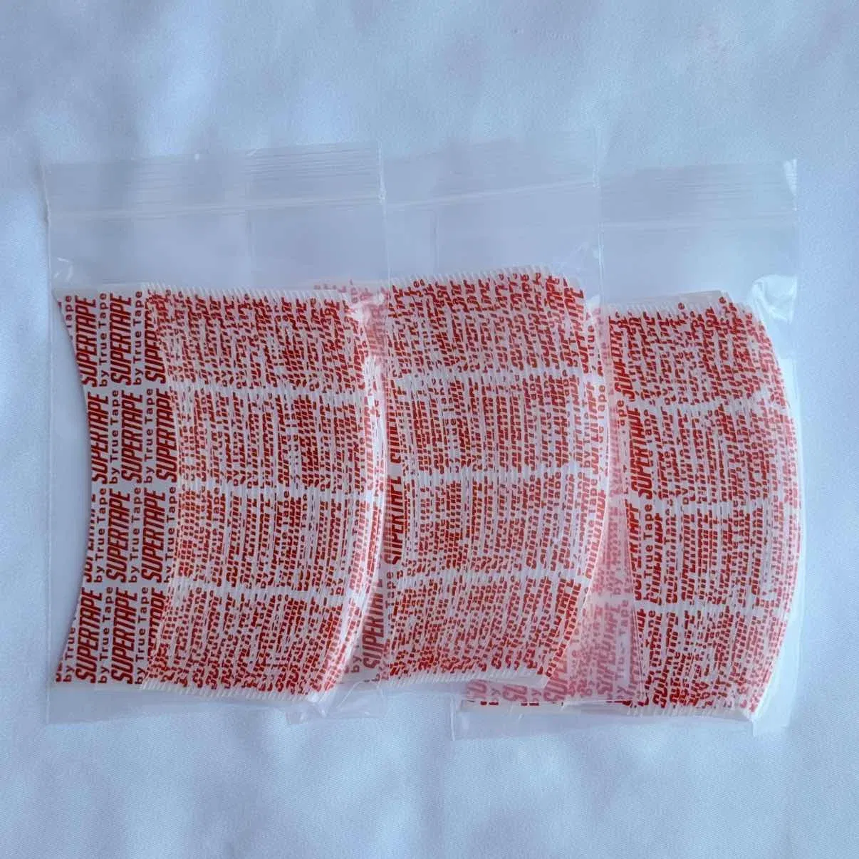 Color: WHITE, Size: 12 Yards - 36/72/108PCS Super tape Waterproof Hair Tape Double Side Adhesive Super Tape Lace Wig Toupee Replacement Hairdresser Accessories