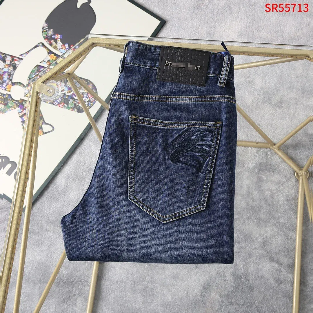 BILLIONAIRE BLKA CPTG Jeans Thin Cotton Men 2025 Spring Summer new Fashion Embroidery comfortable outdoors Big size 29-42 Pants