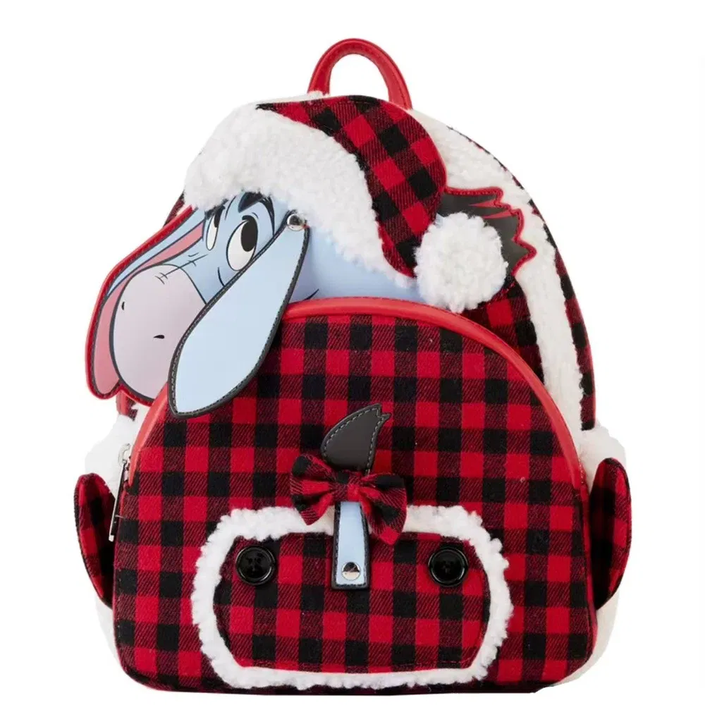 Color: multi - New Original Disney Mickey Mouse Pu Leather Women's Backpack Boo Mike Sully Cosplay Leisure Travel Bag Mini Children's Schoolbag