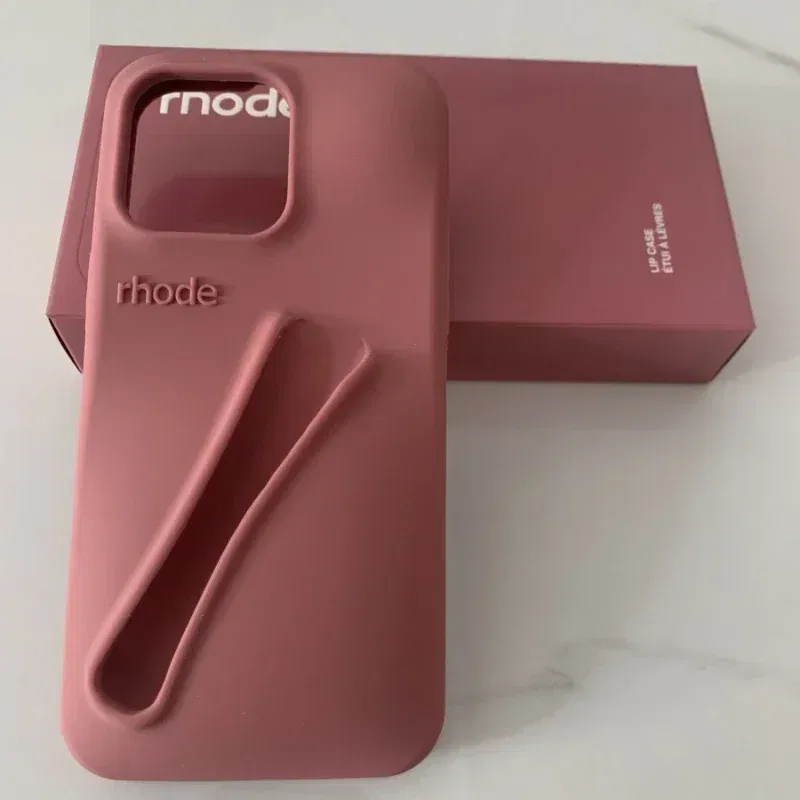 Color: Blue, Material: ABS - Lipstick Soft Silicone DIY Rhode Phone Case for IPhone 16 Pro Max 16Pro 16Plus Portable Lip Gloss Holder Ins Hot Cover