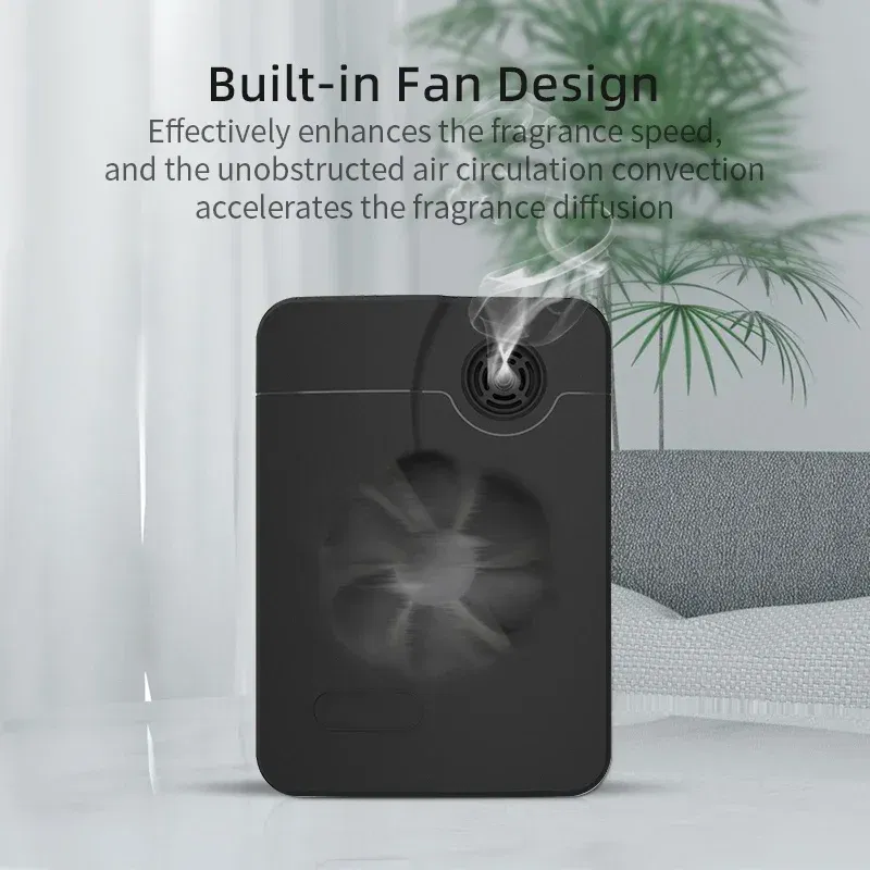 Namste Electric Aroma Diffuser Home Fragrance Air Freshener with Fan Smart Timer Wall Mounted Perfume Flavoring 200ML Capacity