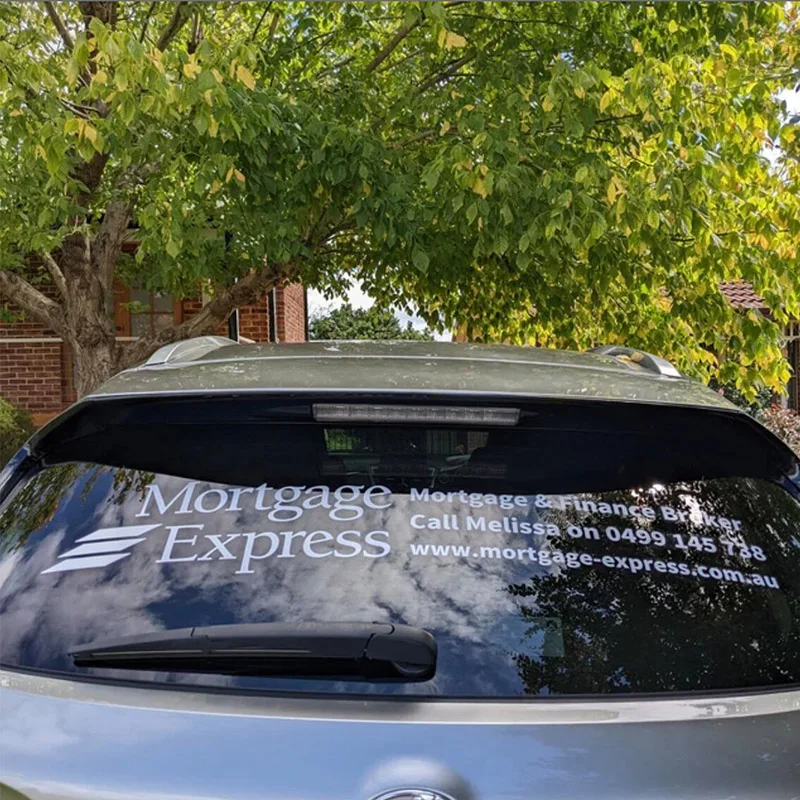 Color Name: WHITE, Size: XL, Style: Style1 - custom Business Car Window Decal, Company Logo Car Sticker, Personalized Letter Stickers For Car Truck Body Van Bussiness