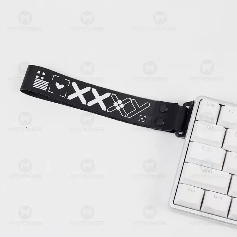 Color: light pink - Keyboard Ribbon Mechanical Keyboard Strap Customization Magnetic Axis Keyboard Strap Wooting Atk68 Drunkdeer Looting Decor