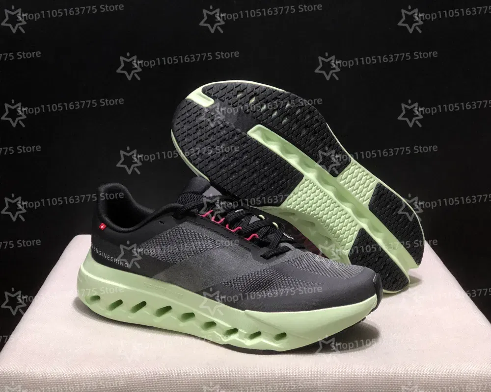 Color: Dark Grey, Shoe Size: 45 - Hot 2025 NEW Women Men Cloudsurfer-Next Running Shoes Breathable Anti Slip Cushioning Road Run Sport Lifestyle Outdoor Sneakers