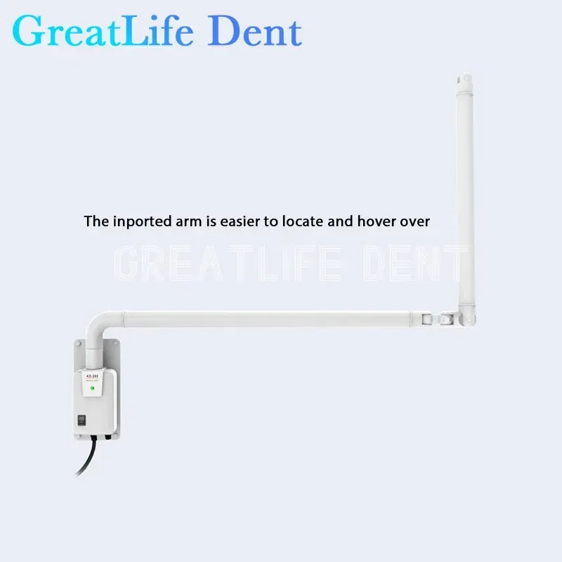 Ships From: CHINA, Color: Orange - GreatLife Dent Wall-Mounted 36w 12Leds Lamp Dental Oral Light For Dentistry Clinic Operation Shadowless Surgical Lamp