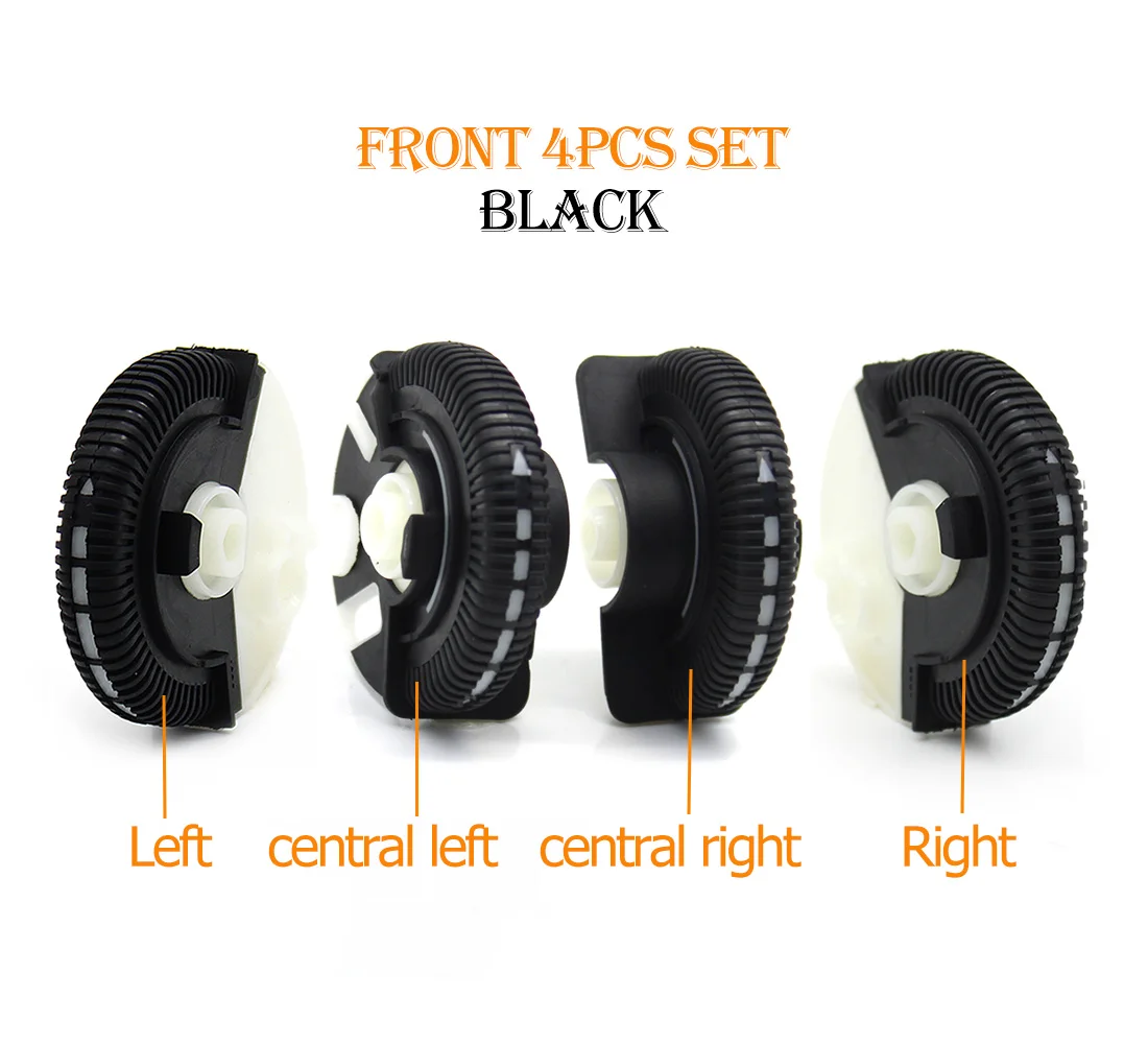 Color Name: Red - Front Air Conditioner Control Roller Ac Vent Base Rolling Wheel For Mercedes Benz E Class W211 2003-2008 E200 E230 E260 E280