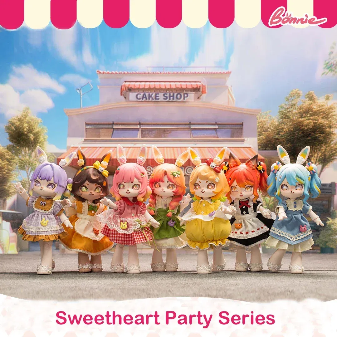 Color: green - Bonnie Blind Box Toys Cute 1/12 Bjd Obtisu11 Jointed Doll Mystery Surprise Box Action Figure Kawaii Dolls Girls Christmas Gift