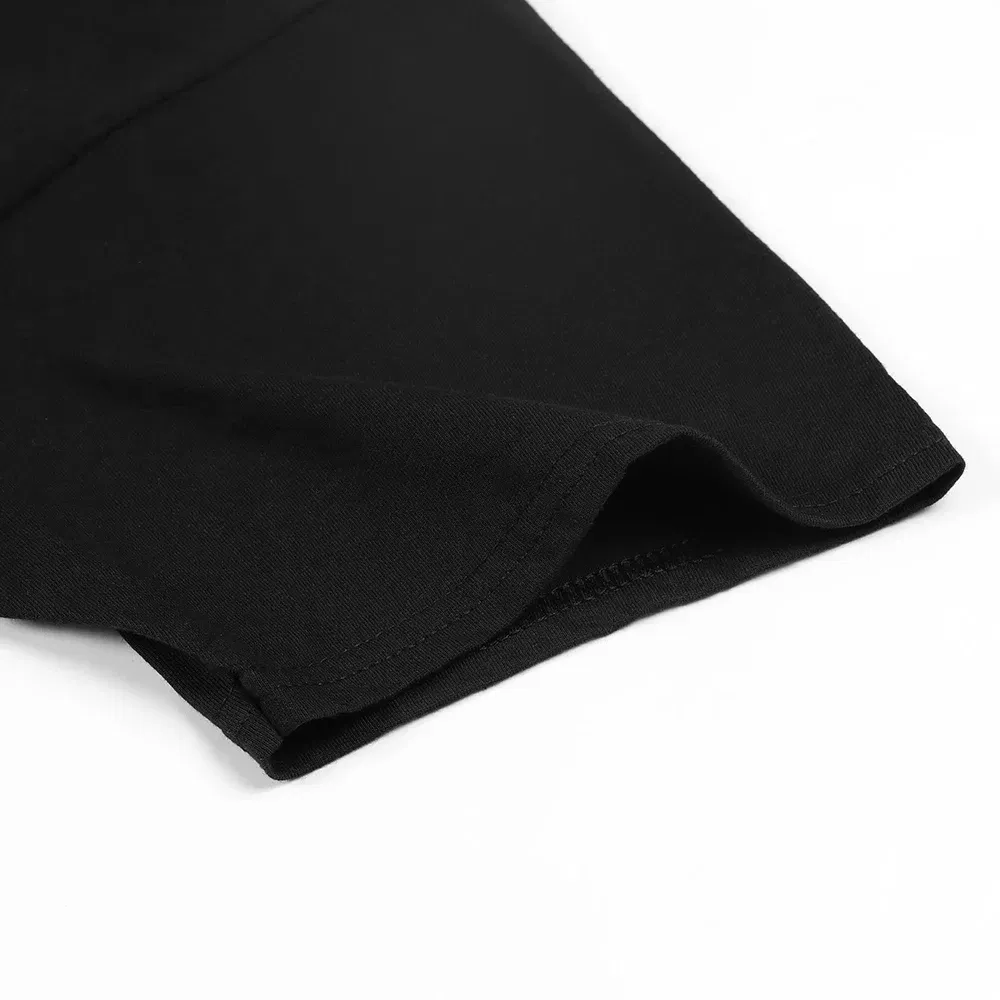 Color: black, Size: L - Pew Pew Madafakas Tshirt Men Short Sleeve Novelty Funny Cat T Shirt Cotton Oversize Tops Shirts Tee T-Shirt Crew Neck Streetwear