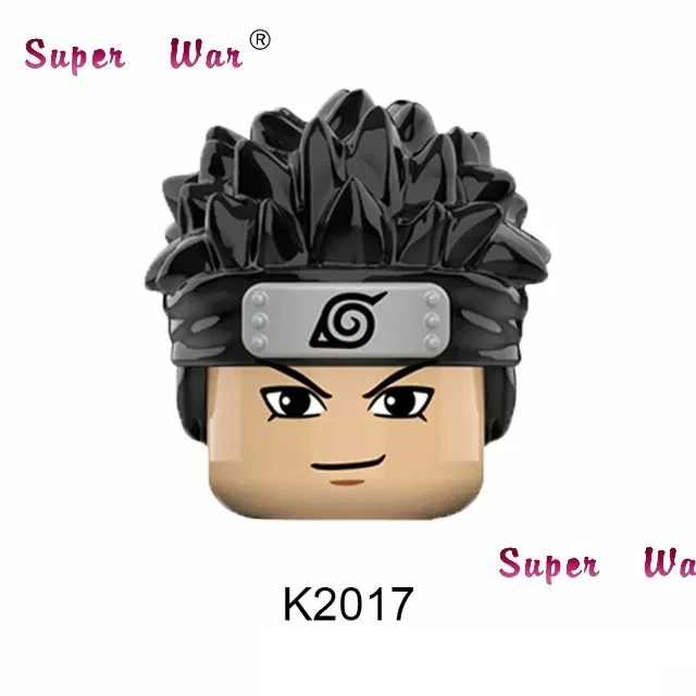 Color: Bright Green - Single New Cartoon Action Figures accessories Building Block children WM2081 WM6105 WM6106