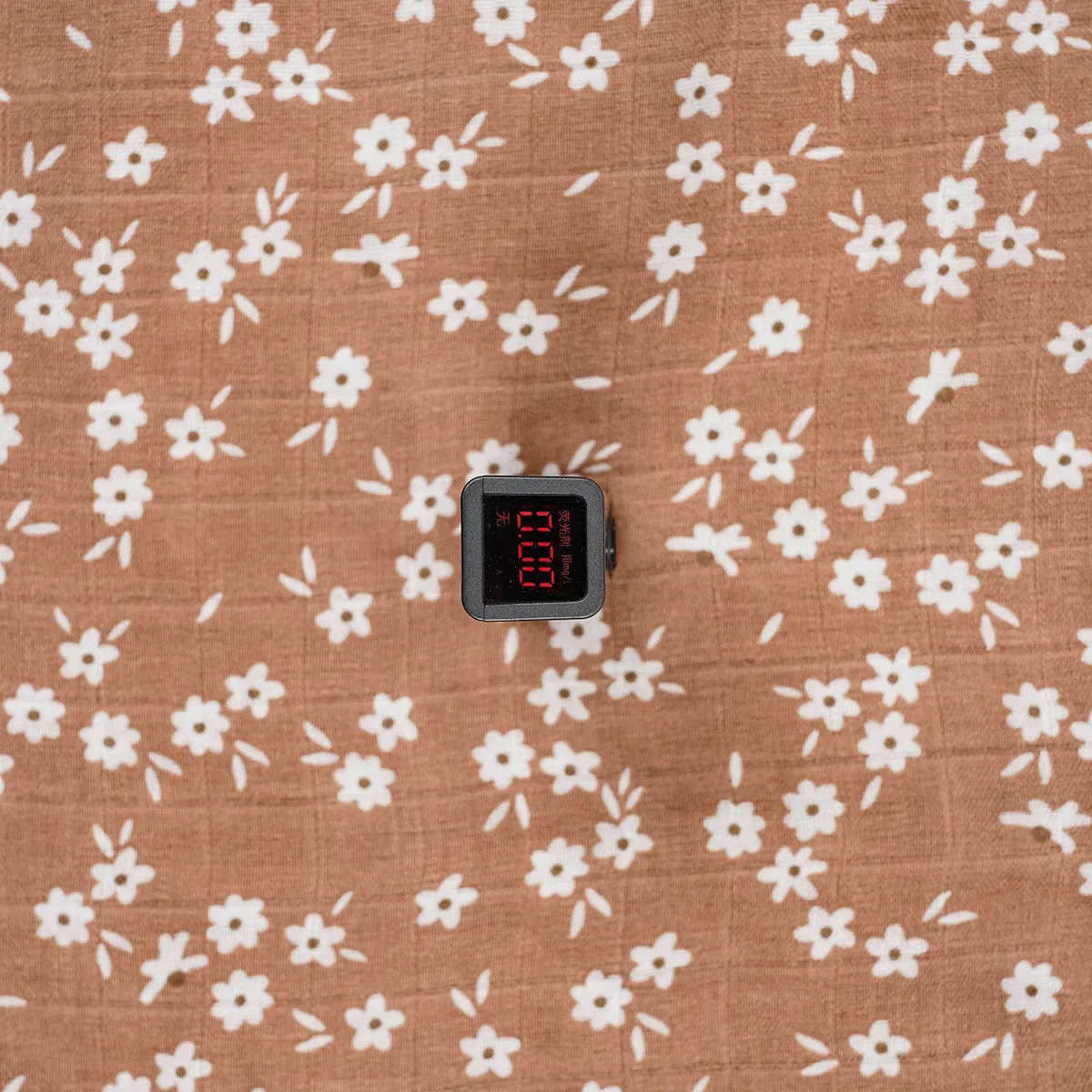 Color: Red, Size: Option 1 - Happyflute 120*110cm Soft Muslin Bamboo Cotton Baby Wrap Animal Pattern Travel Newborn Multi-function Swaddle Sleeping Blanket