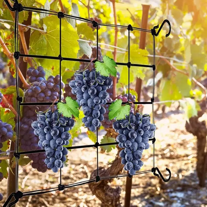 Color: WHITE, Ships From: CHINA - 40/50/60cm Garden Trellis Netting Heavy-Duty Garden Plant Support Net Cucumber Trellis Netting Climbing Plants Trellis