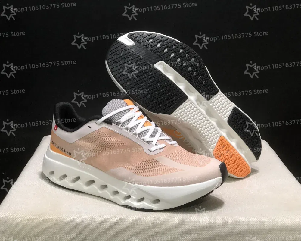 Color: green, Shoe Size: 37 - Hot 2025 NEW Women Men Cloudsurfer-Next Running Shoes Breathable Anti Slip Cushioning Road Run Sport Lifestyle Outdoor Sneakers