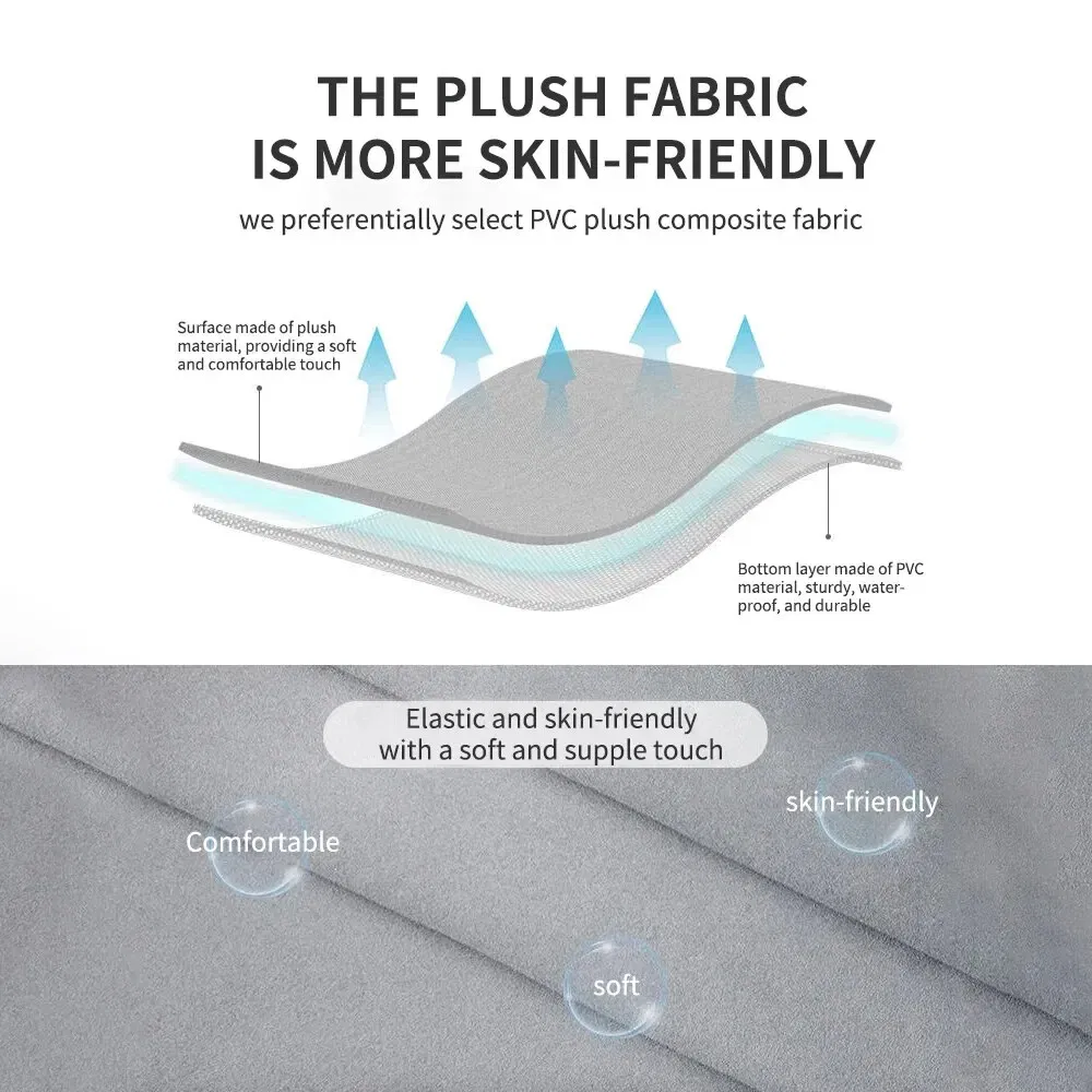 Color: BROWN - Portable Fold Inflatable Air Pillow Outdoor Travel Sleeping Camping PVC Neck Stretcher Backrest Plane Comfortable Pillow