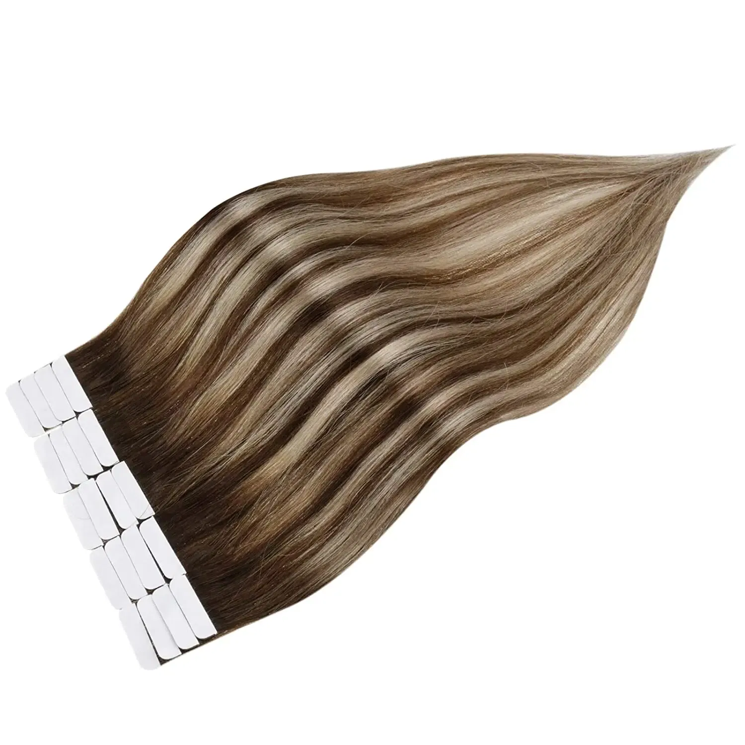 Color: T400/Burg, Items per Package: 40 pcs, Length: 16 inches, Life Span: 12 months - [Last 12 Months] Ugeat Tape in Hair Extensions Virgin Human Hair 10A Grade Tape in Extensions  Human Hair