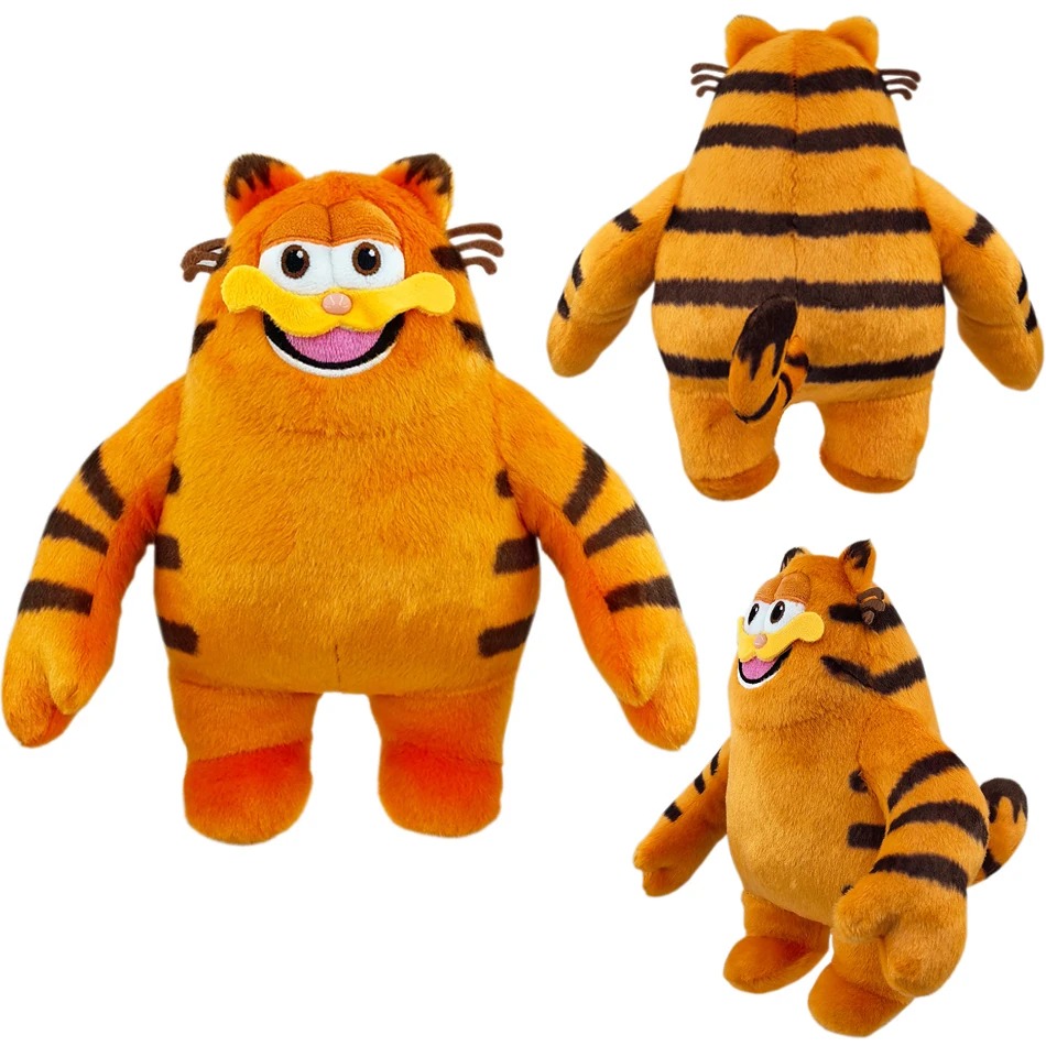 Color: Blue - New 2024 25cm Garfield Plush Cute Soft Animal Anime Movie Garfield Odie Plush Stuffed Toy Doll Children Adults Fans Gift