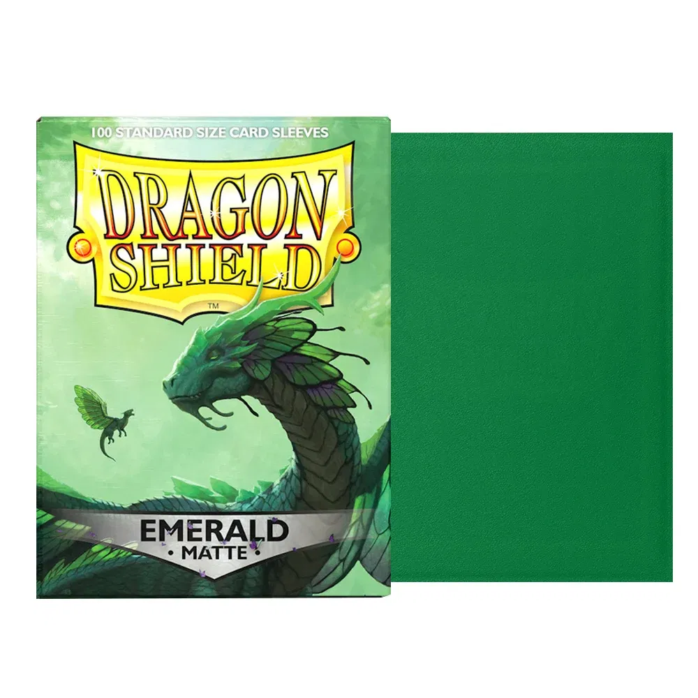 Color: TEN - 100 PCS/BOX Colorful Matte Dragon Shield Cards Sleeves Cards Cover Matte Cards Protector for Magic MGT/Star Card Board Games