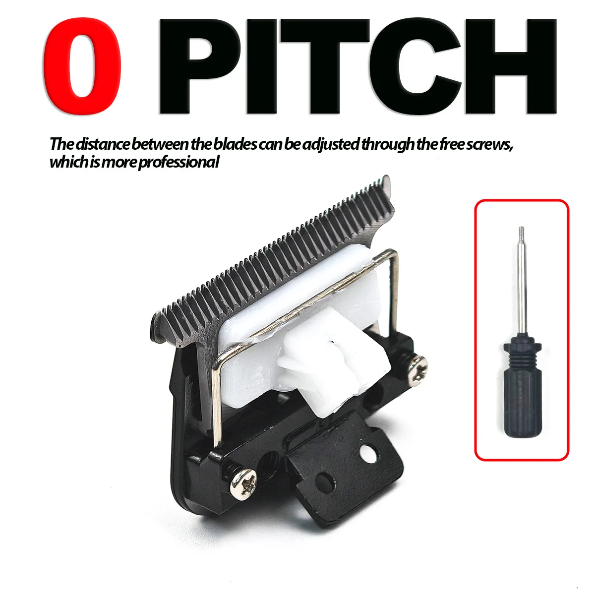 Color: green - Madeshow KULILANG M5F M10 R66 R77F Original Ultra Thin Fade Blade Hair Clipper Wedge Cutter Head Trimmer Replacement Accessory